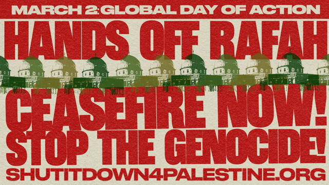 March 2nd All out for Gaza!