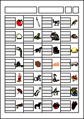 Alphabet Check Sheet